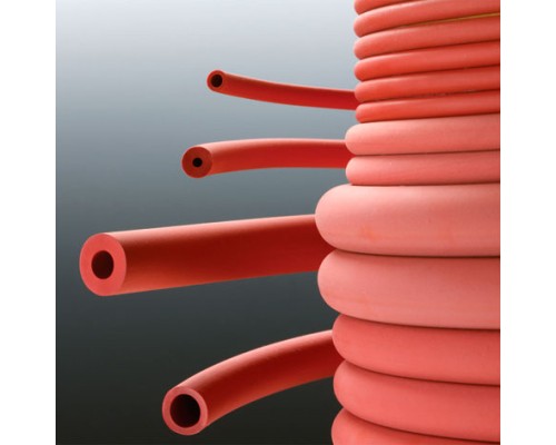 Шланг резиновый Deutsch & Neumann вакуумный, внутренний диаметр 12 мм, толщина стенок 8,0 мм, красный