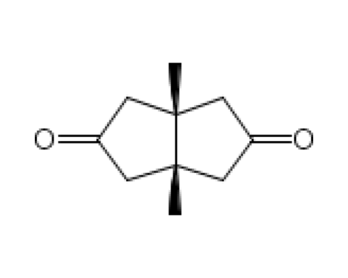 Цис-1,5-диметилбицикло[3.3.0]октан-3,7-дион, 97%, Acros Organics, 1г