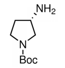 (S)-(-)-1-BOC-3-аминопирролидин, 95%, Acros Organics, 1г