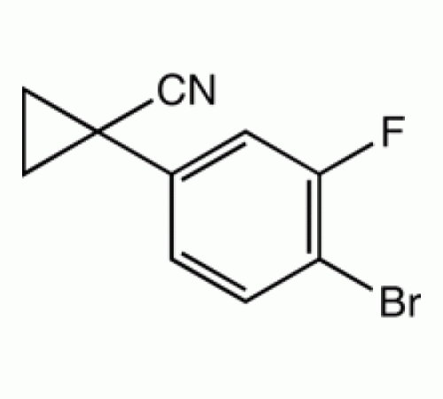 1 - (4-бром-3-фторфенил) циклопропанкарбонитрил, 96%, Alfa Aesar, 250 мг