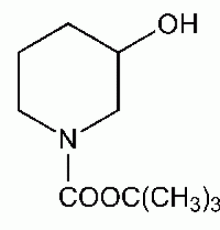 1-Вос-3-гидроксипиперидина, 97%, Alfa Aesar, 1г