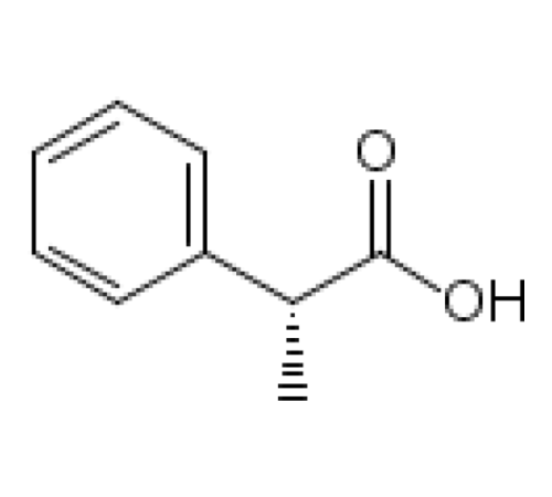 (R)-(-)-2-фенилпропионовая кислота, 99%, Acros Organics, 250мг