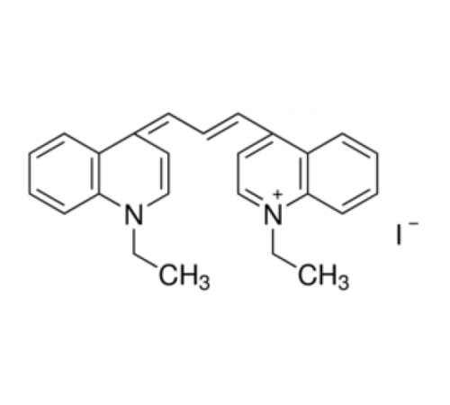 1,1 '-диэтил-4,4'-карбоцианинового йодид, 96%, Alfa Aesar, 1 г
