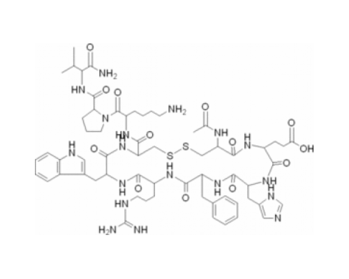 N-Ацетил- [Cys4,10, D-Phe7ββ Фрагмент 4-13 стимулирующего гормона меланоцитов 95% (ВЭЖХ) Sigma M7907