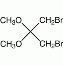 1,3-дибром-2, 2-диметоксипропана, 99%, Alfa Aesar, 100 г