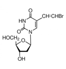 (E) -5 - (2-бромвинил) -2'-дезоксиуридин, 98%, Alfa Aesar, 50 мг