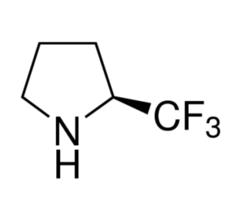 (S) - (+) -2 - (трифторметил) пирролидин, 95%, Alfa Aesar, 250 мг