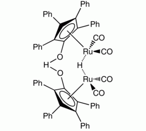 1-Гидрокситетрафенилциклопентадиенил (тетрафенил-2,4-циклопентадиен-1-он) - ^ м-гидротетракарбонилдиру, 0, Alfa Aesar, 5 г