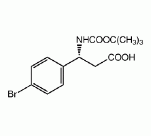 (R) -3 - (Boc-амино) -3 - (4-бромфенил) пропионовой кислоты, 95%, Alfa Aesar, 1г