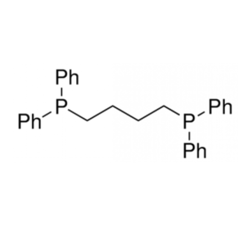 1,4-бис (дифенилфосфино) бутан, 98%, Alfa Aesar, 1г