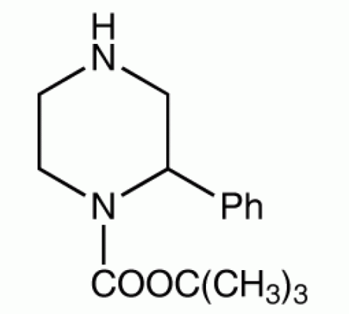 1-Вос-2-фенилпиперазина, 97%, Alfa Aesar, 1г