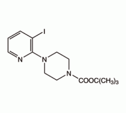 1-Вос-4- (3-иод-2-пиридил) пиперазин, 95%, Alfa Aesar, 1г