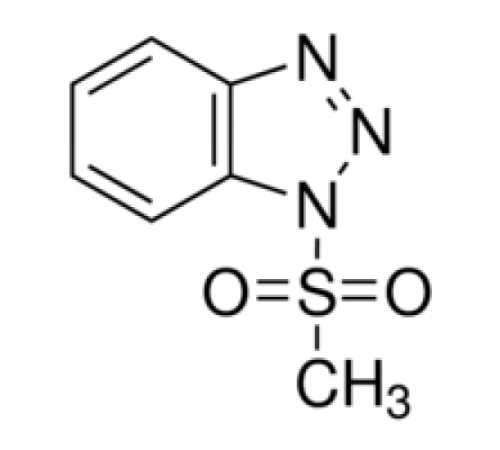 1-метилсульфонил-1Н-бензотриазол, 97%, Alfa Aesar, 5 г