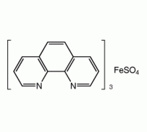 1,10-фенантролина железа (II) сульфат, 0,025 водн. р-р., Alfa Aesar, 50г