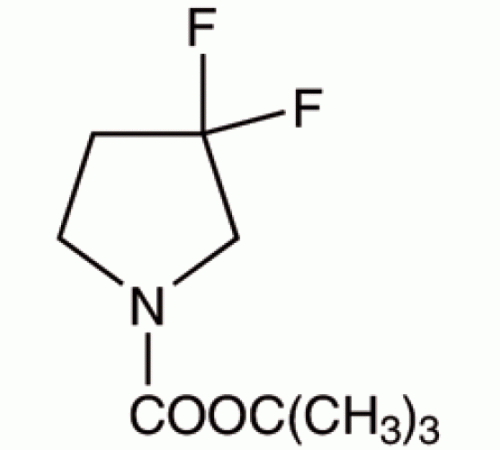 1-Вос-3,3-дифторпирролидин, 98%, Alfa Aesar, 1г