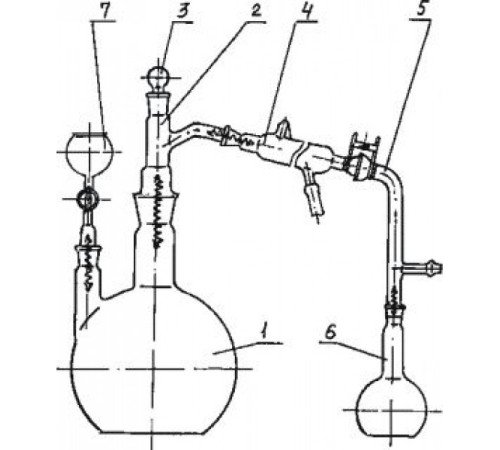 Аппарат для перегонки веществ АПВ-10