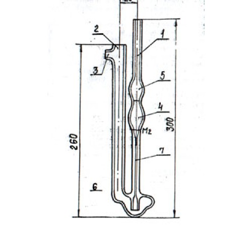 Вискозиметр капиллярный ВПЖ-2 2,37мм